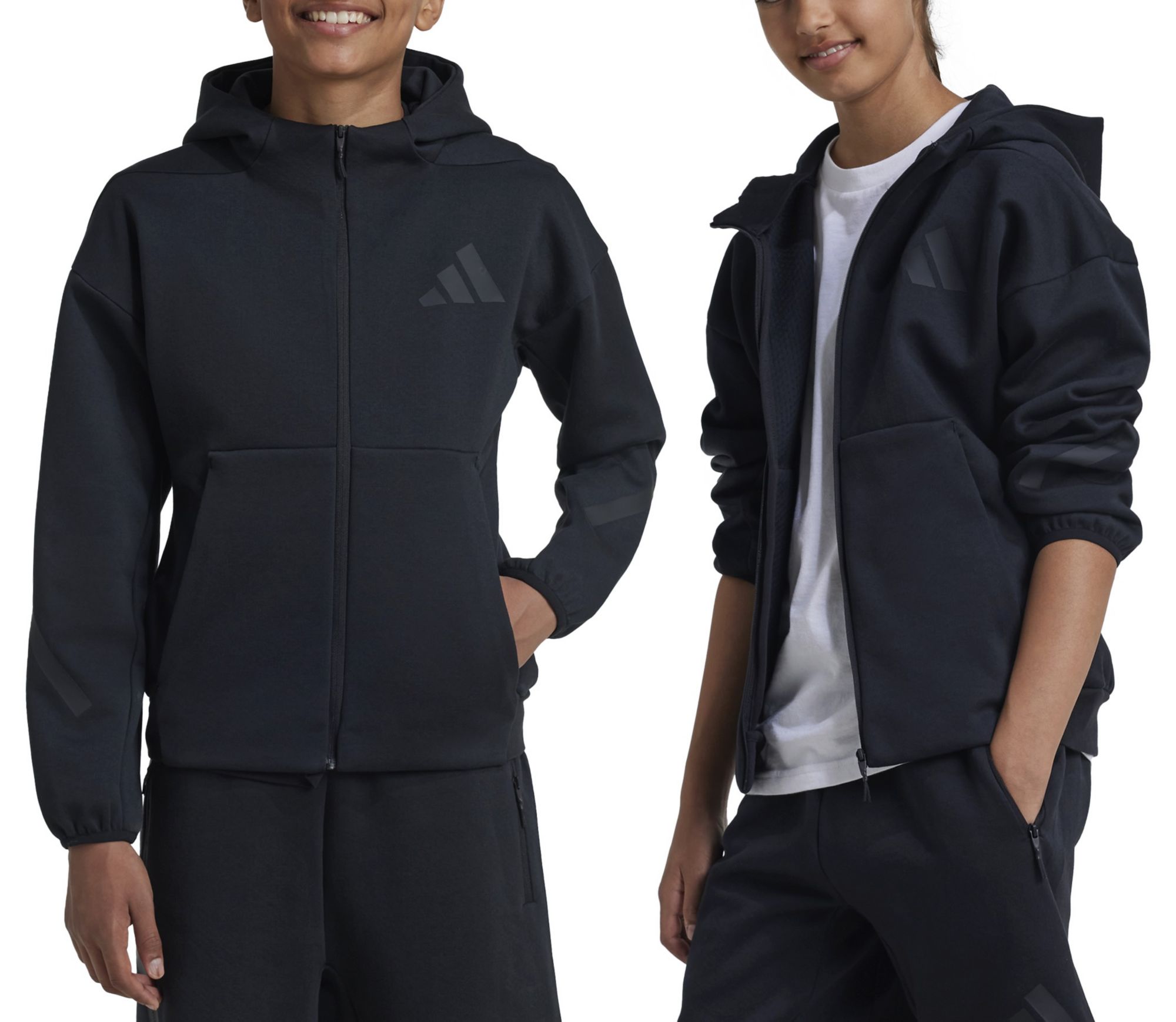 adidas Kids' Z.N.E. Full-Zip Hooded Track Jacket | Dick's Sporting