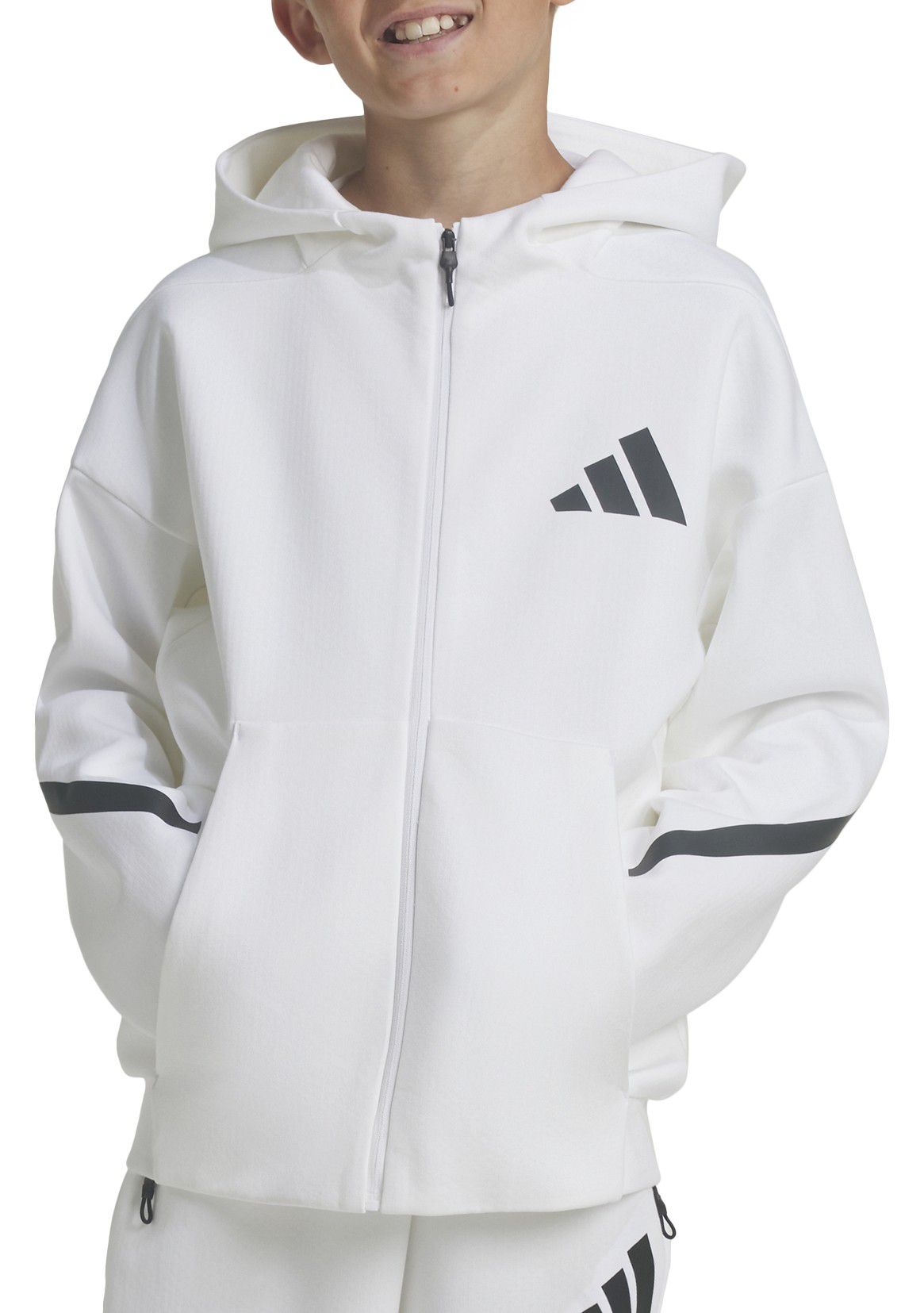 adidas Kids' Z.N.E. Full-Zip Hooded Track Jacket | Dick's Sporting