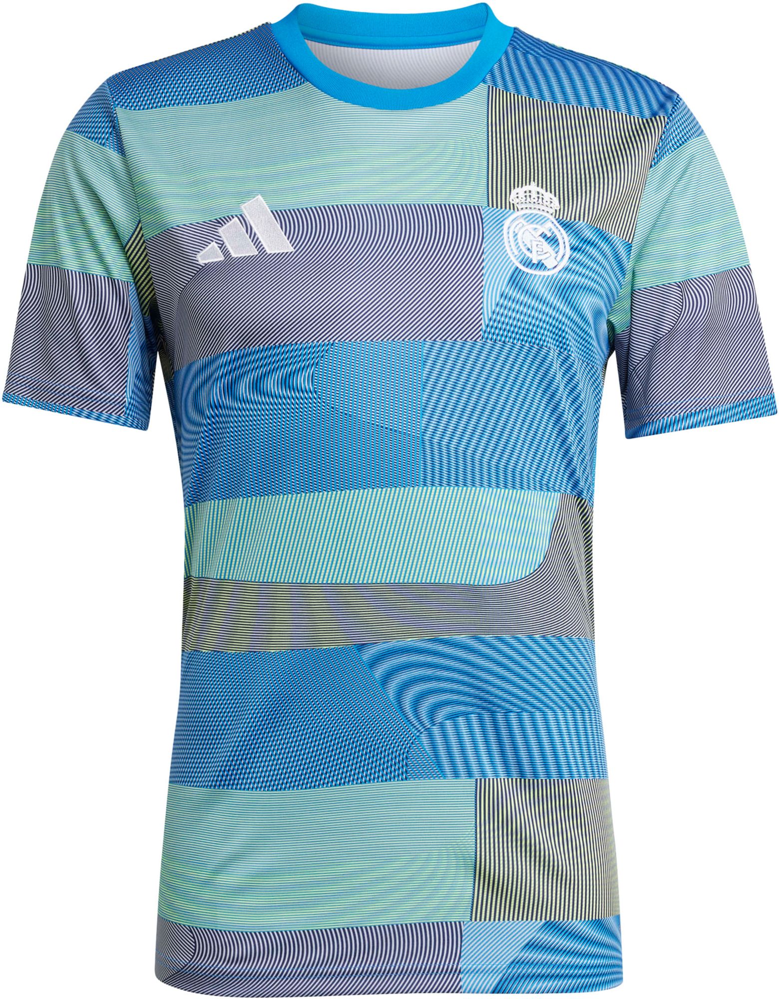 adidas Adult Real Madrid 2025 Blue Home Prematch Jersey | Dick's