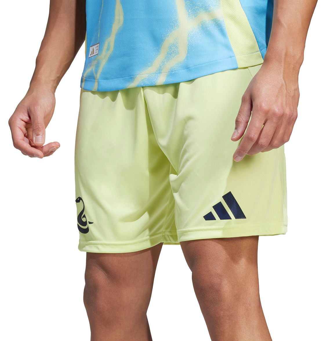 adidas Men's Philadelphia Union Yellow Authenic Away Shorts