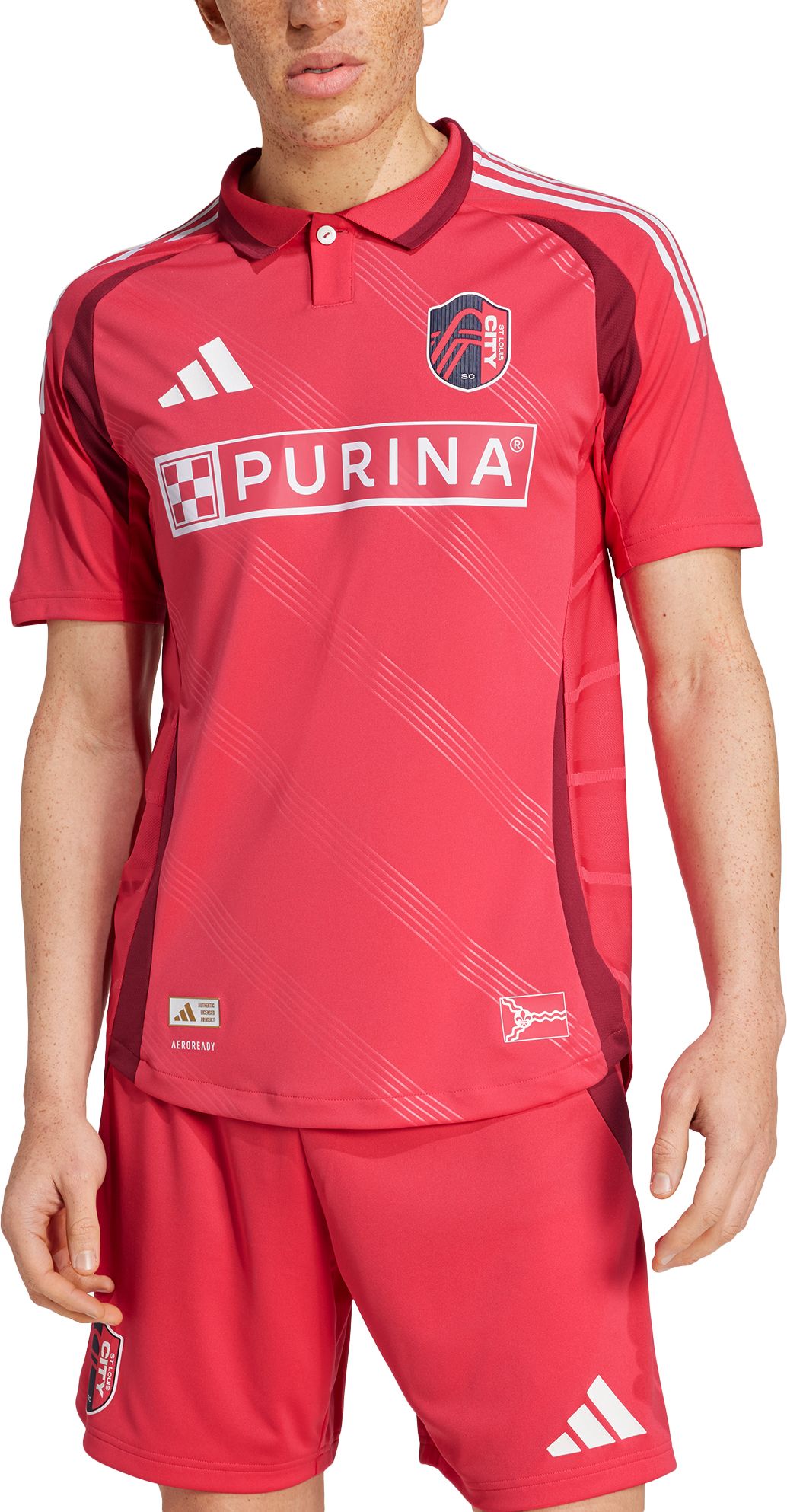 adidas Adult St. Louis City SC 2025 Primary Authentic 
