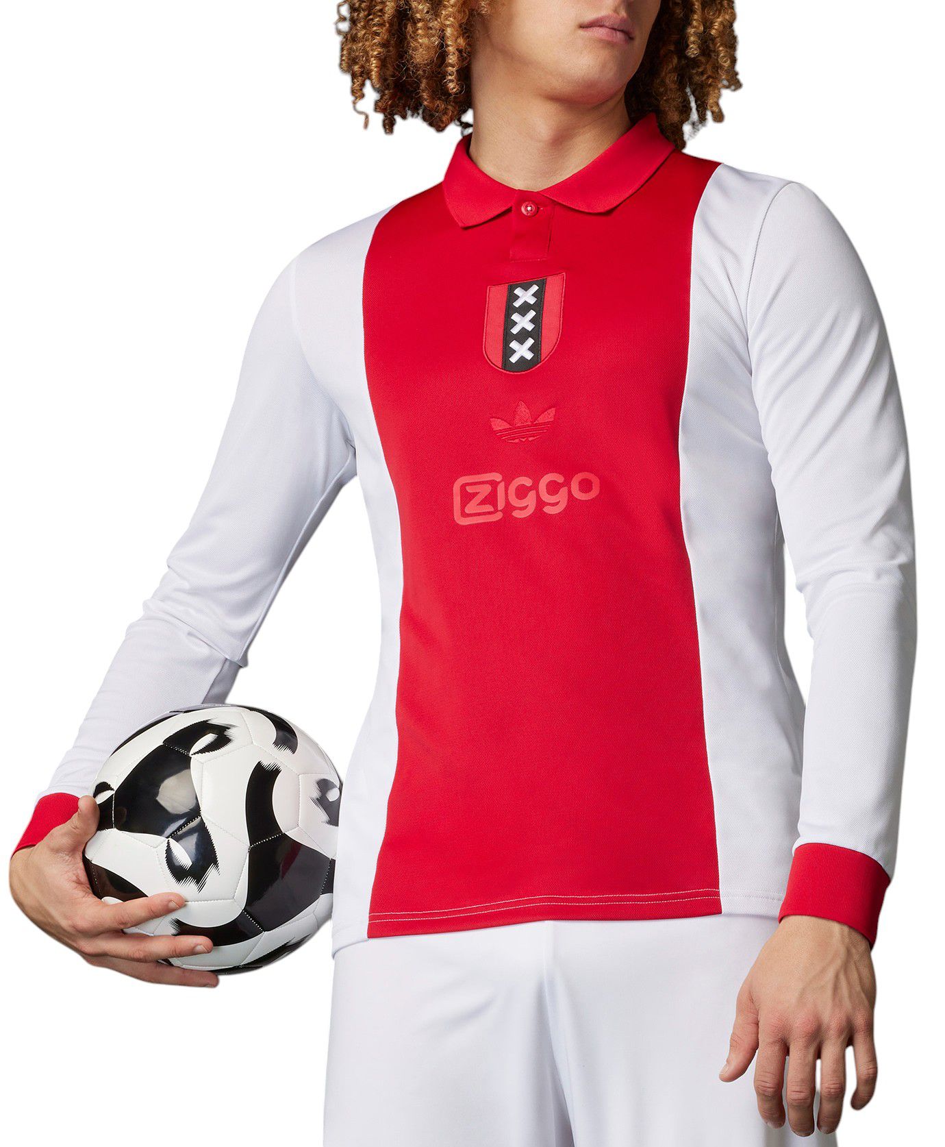 adidas Adult Ajax Amsterdam 2024-25 125th Anniversary White
