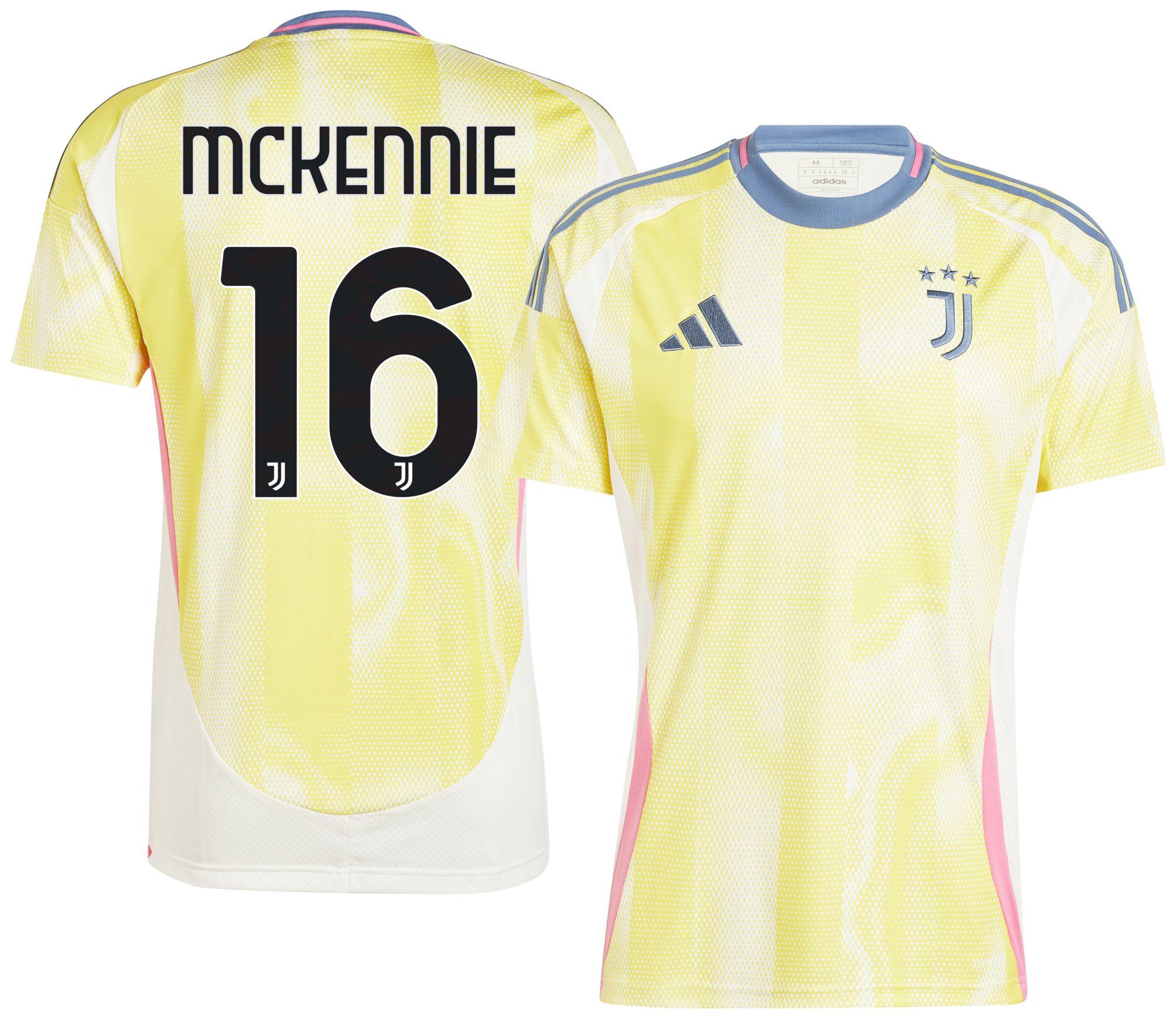 adidas Adult Juventus Weston McKennie #16 2024-25 Away Replica