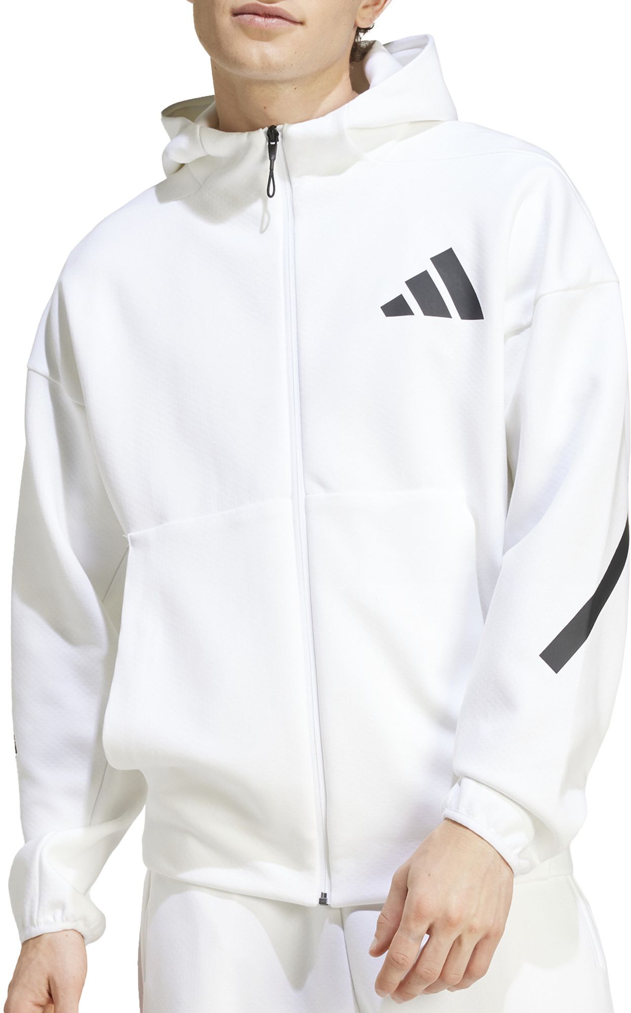 adidas Men's Z.N.E. Full-Zip Hooded Fleece Jacket | Dick's