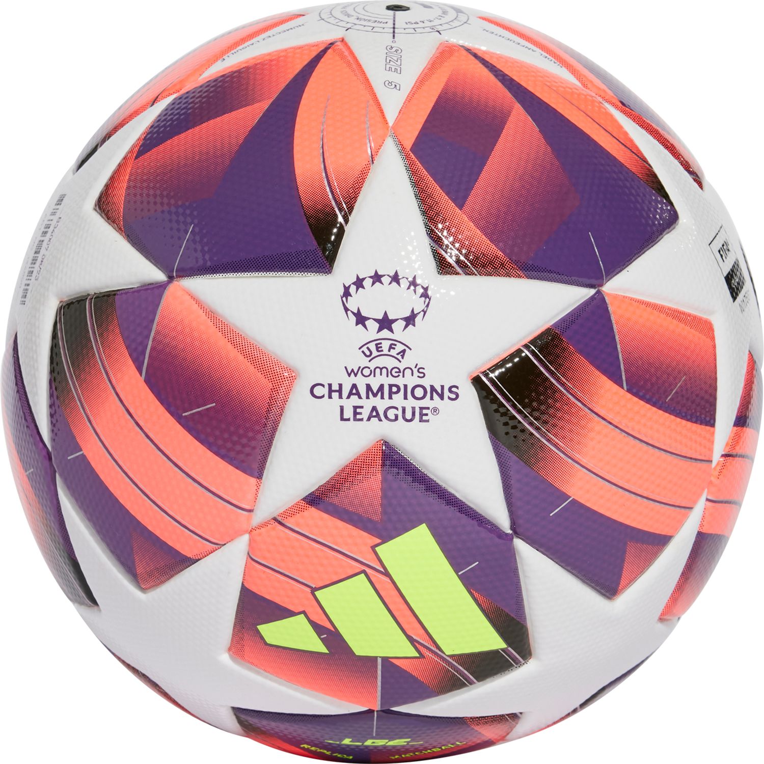 Adidas Lisbon Final is official final match ball of Women's
