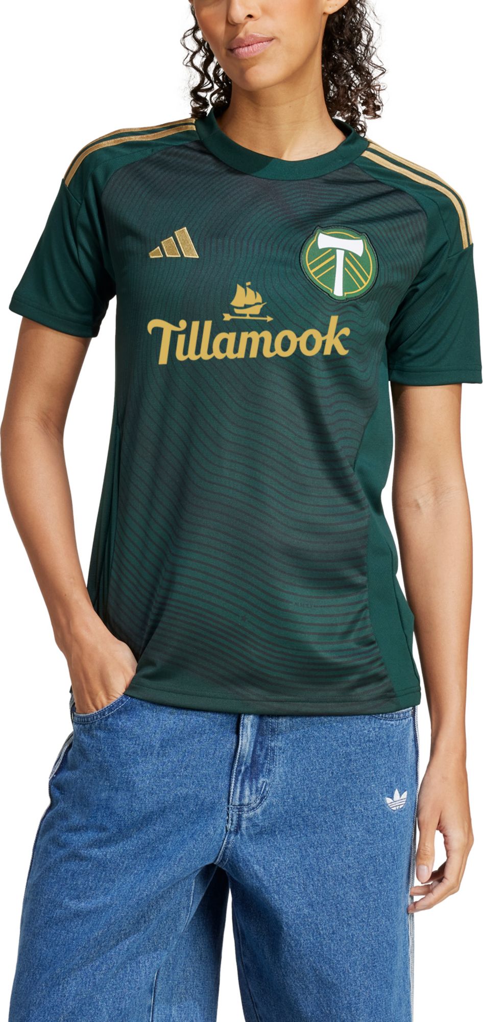 adidas Women's Portland Timbers 2025 Primary Replica 