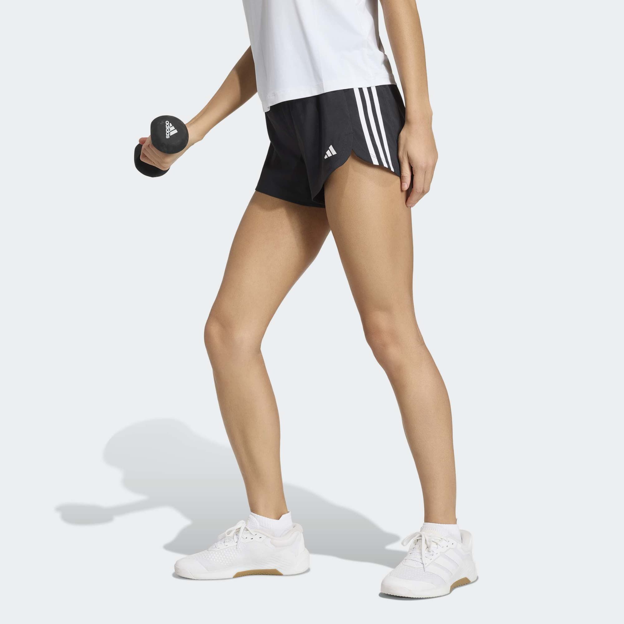 adidas Women's Pacer Training 3-Stripes Woven High-Rise 3