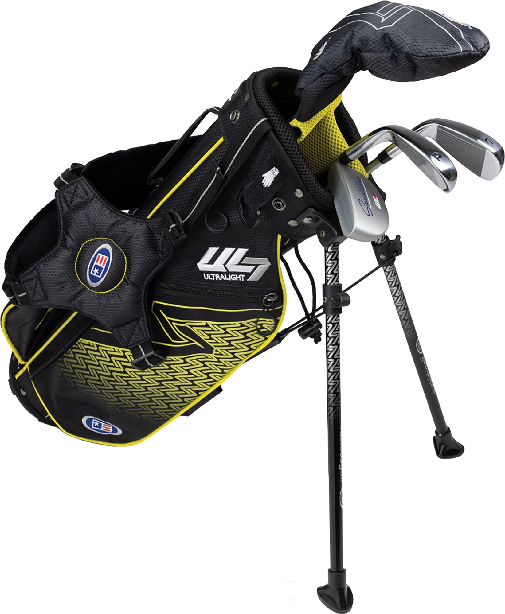 U.S. Kids Golf UL7 42 Stand Bag 6-Piece Complete Set - (Height 42