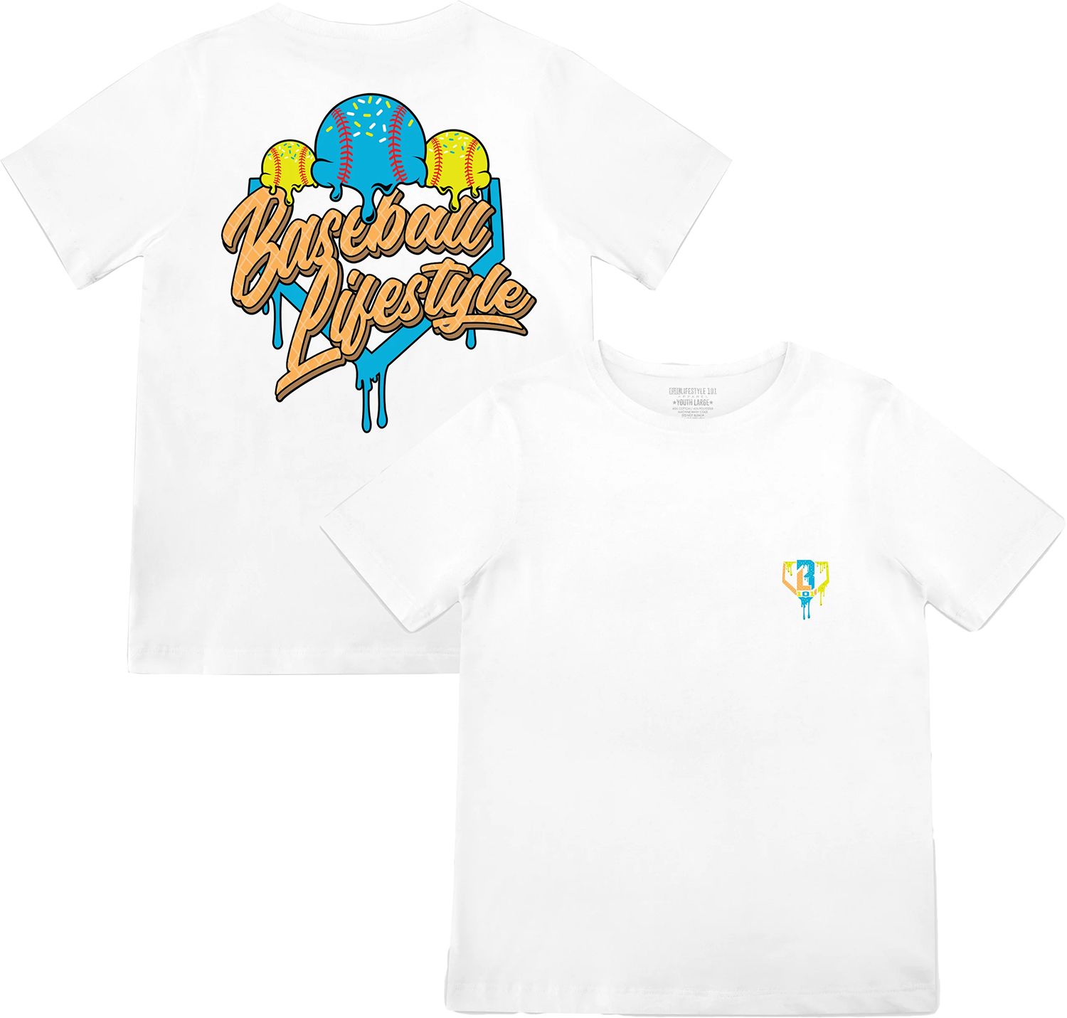Baseball Lifestyle 101 Boys' Ice Cream Shirt | Dick's Sporting Goods