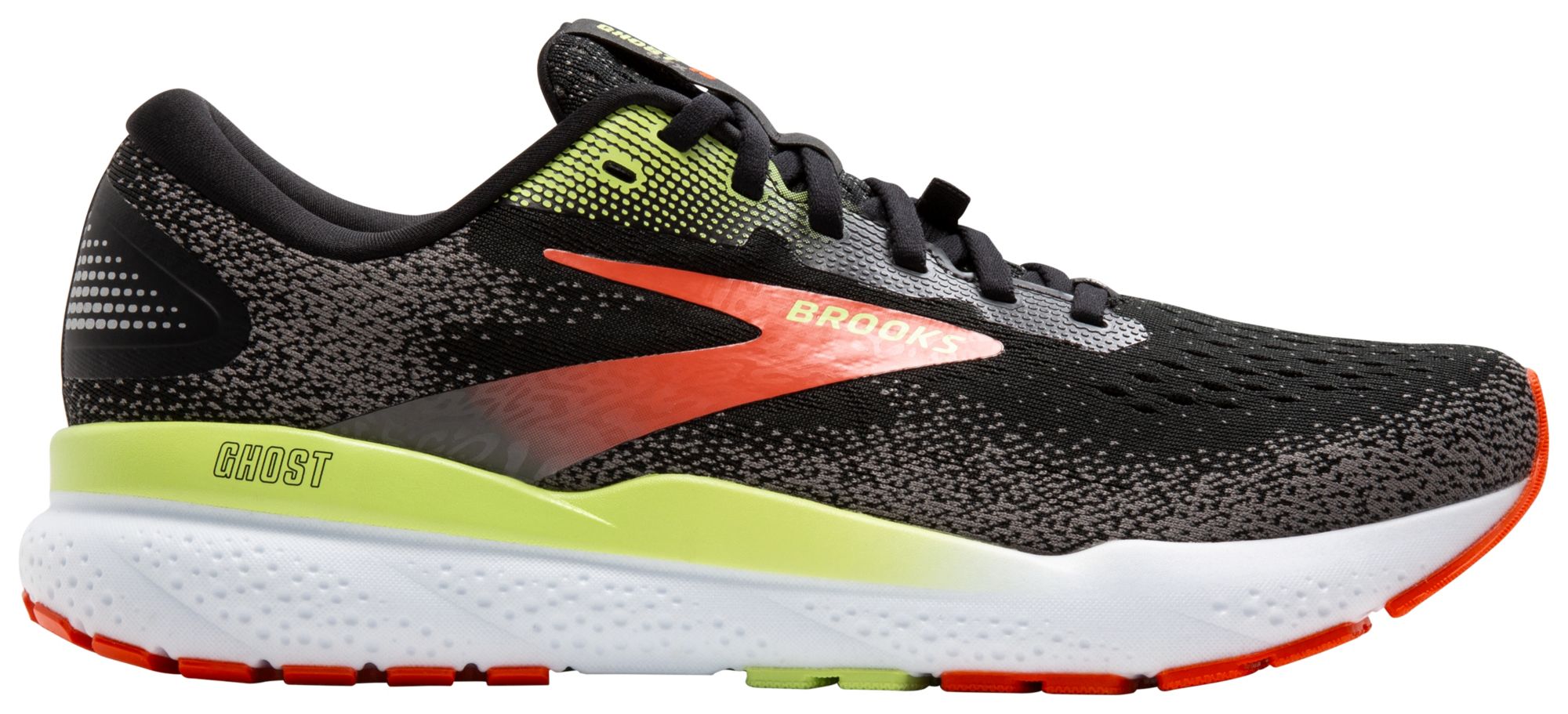 BROOKS Ghost‎ 16 Running Shoes Mens Size 8 D White Black Green Cut in half: Brooks Ghost 16 Review | RunRepeat main image 4