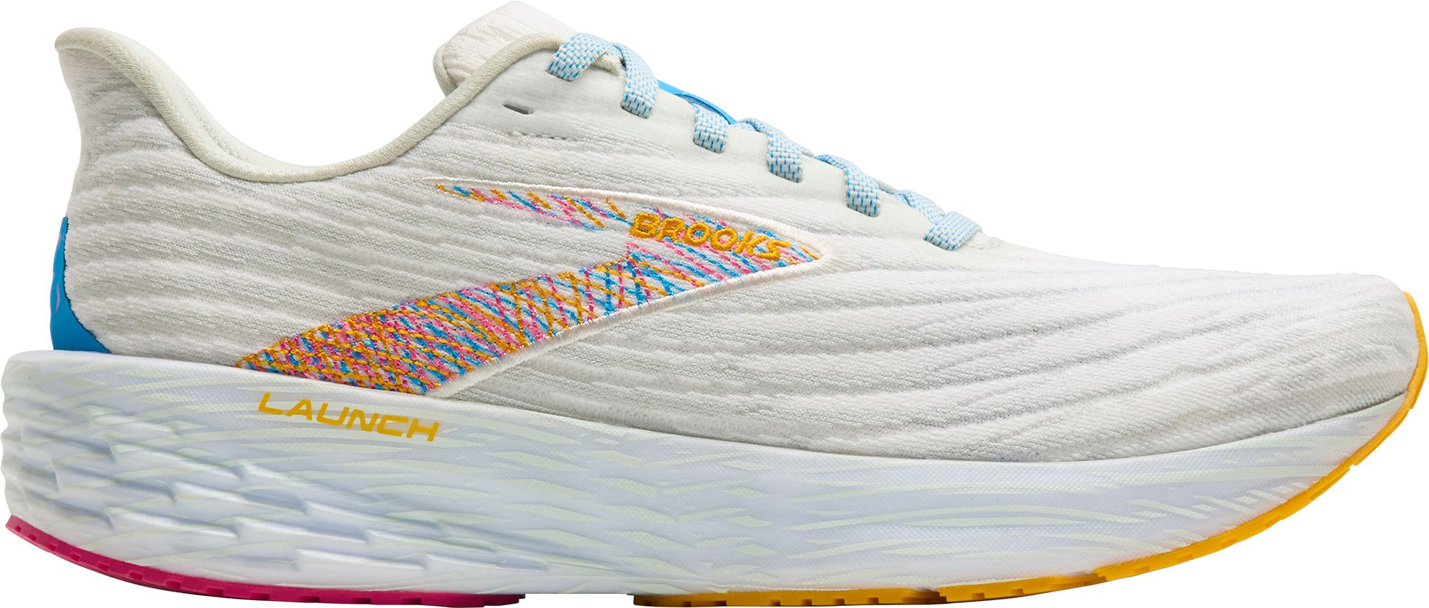 Brooks Launch 11 Mens Size 11.5 Running Shoes Sneakers White/Blue NEW Amazon.com | Brooks Men main image 4