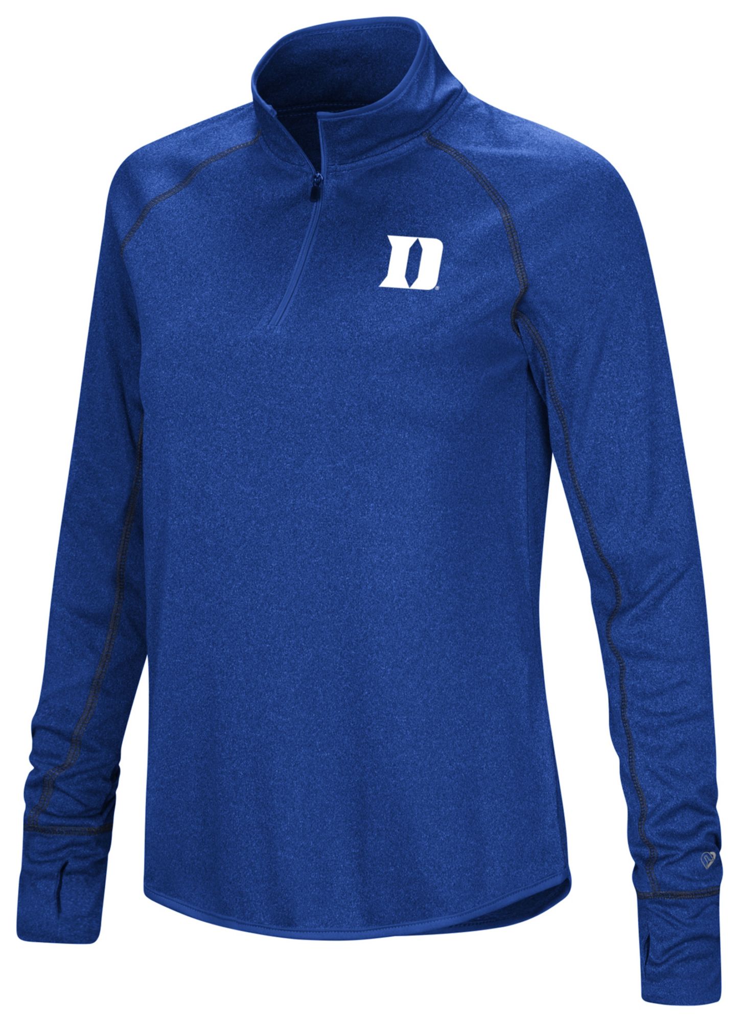 Colosseum Women's Duke Blue Devils Royal 1/4 Zip Pullover | Dick's