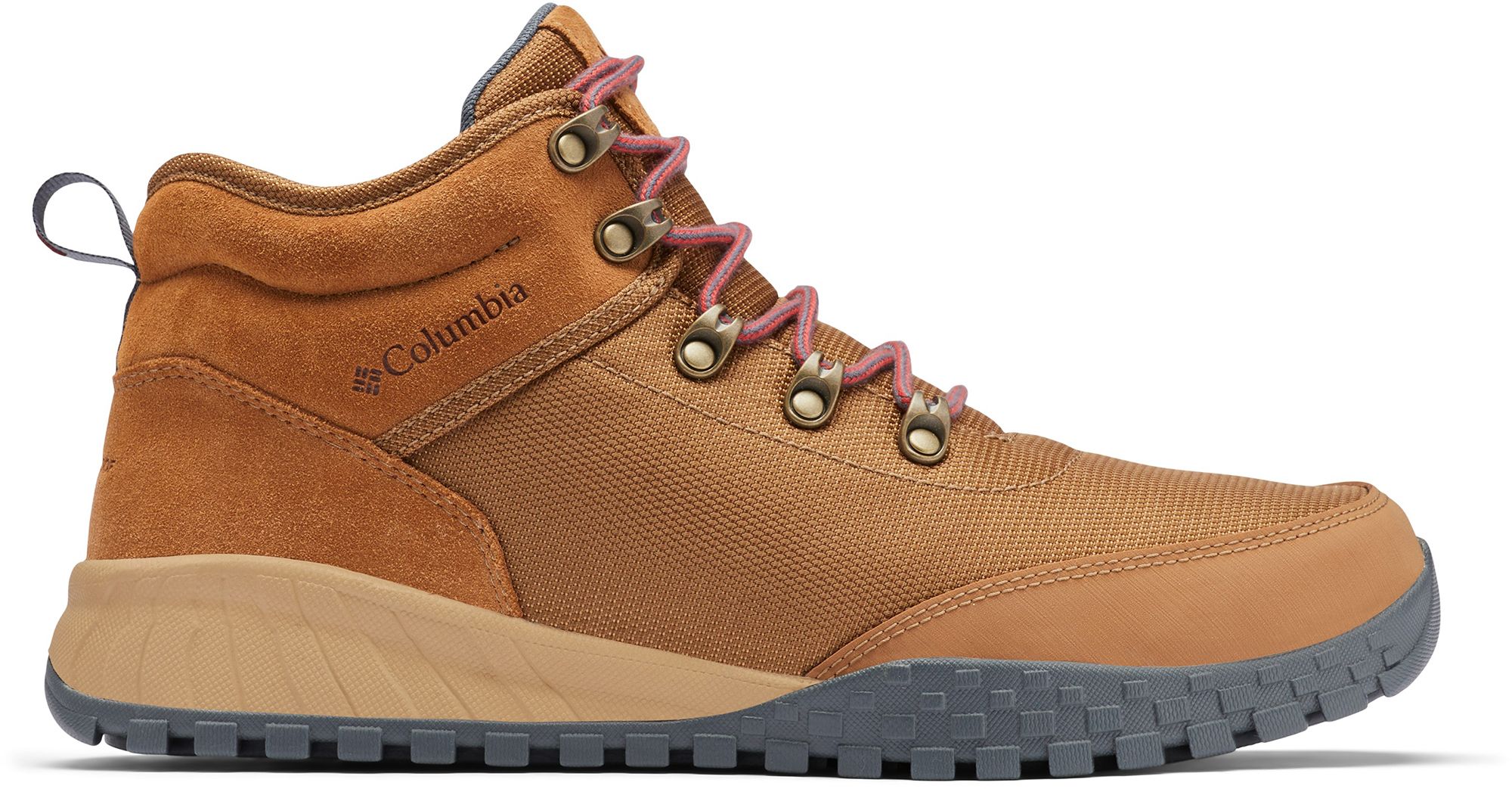 Columbia Men\'s 8.5 Fairbanks Mid Waterproof Hiking‎ Boots Brown & Red BM9774286 Columbia Men main image 3