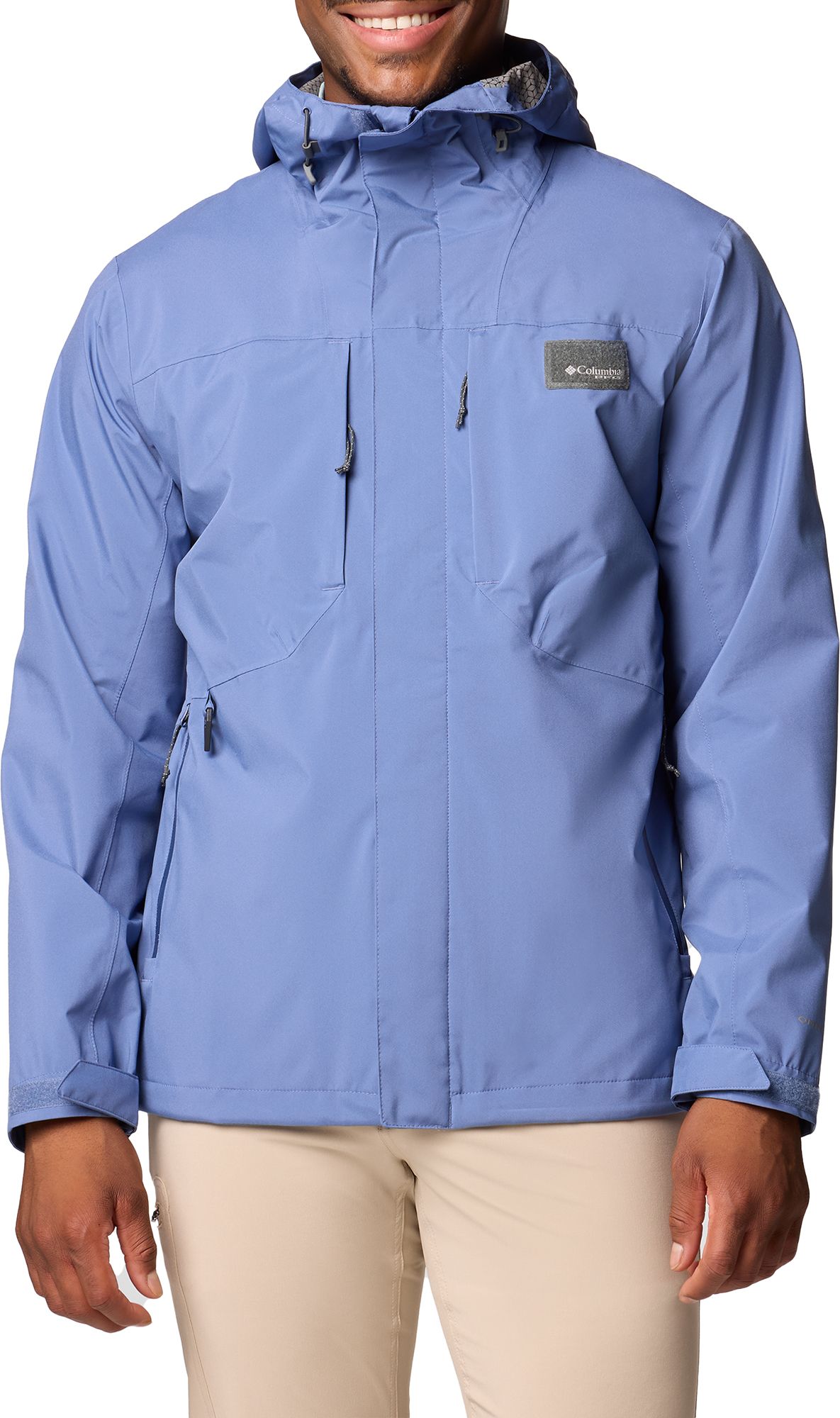 ネイビー/ホワイト ジャケット Columbia PFG フラワーパターン