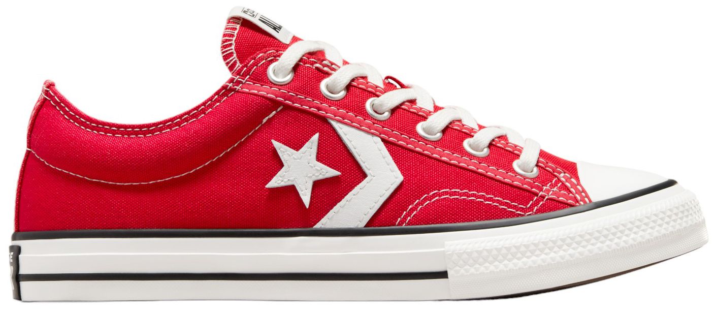 Converse Kids Grade School Star Player 76 Oxford Shoes Size 5.5 Red White