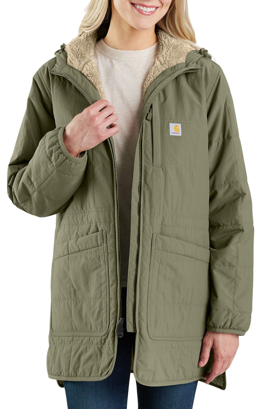 Carhartt Women's Rain Defender Hooded Jacket Dick's Sporting Goods