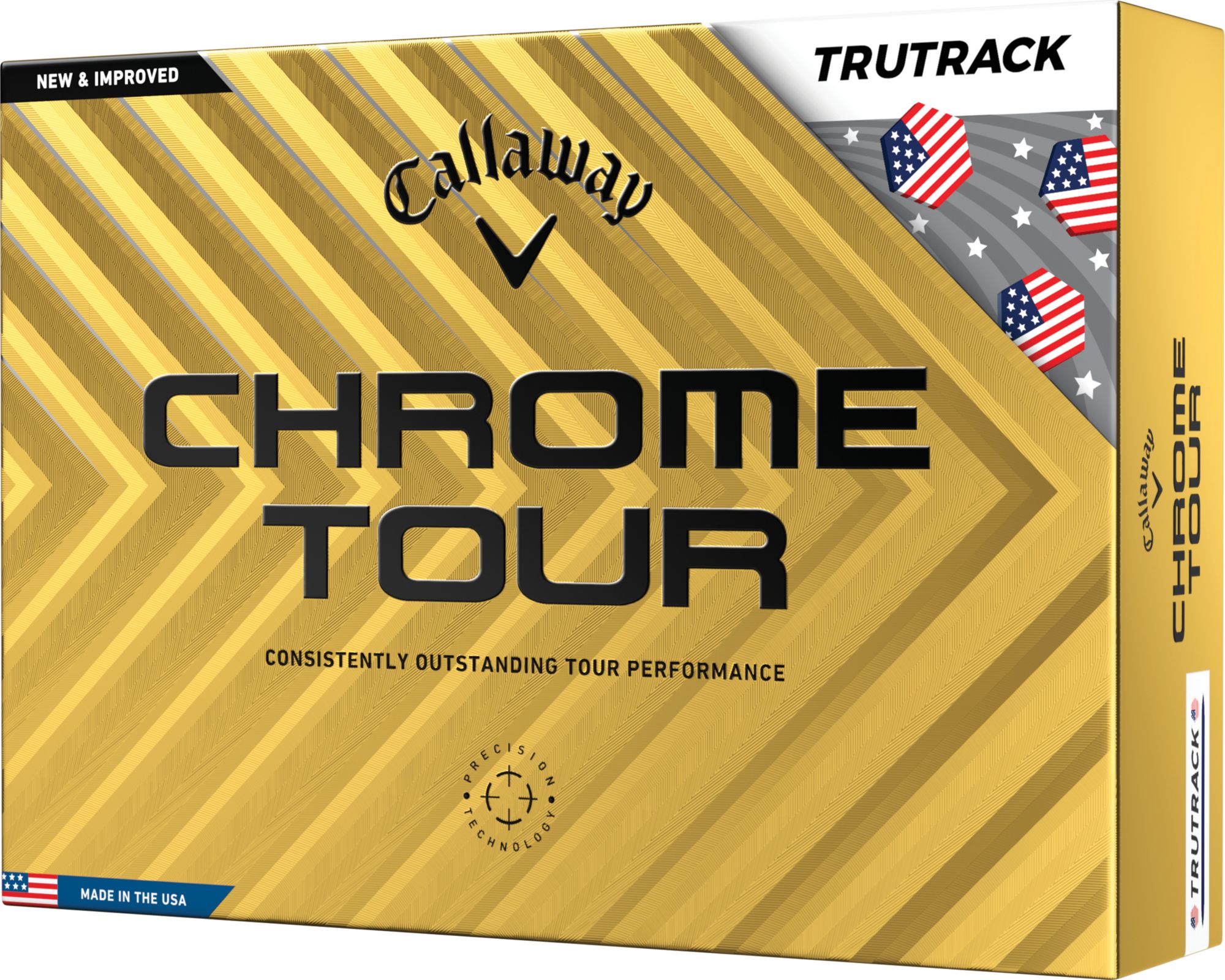 Callaway 2024 Chrome Tour USA TruTrack Golf Balls | Golf Galaxy