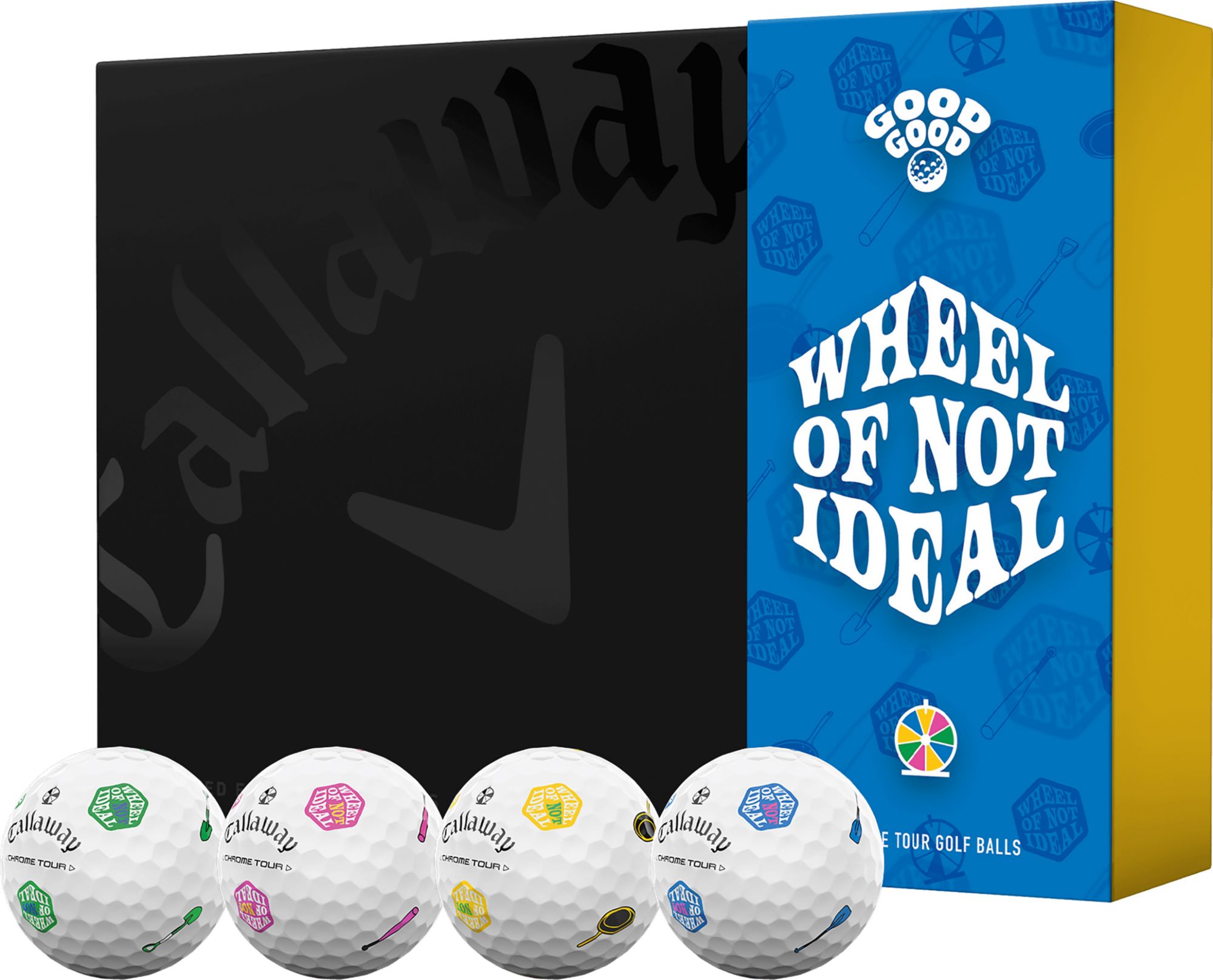 Callaway Chrome Tour Good Good Wheel of Not Ideal Golf Balls