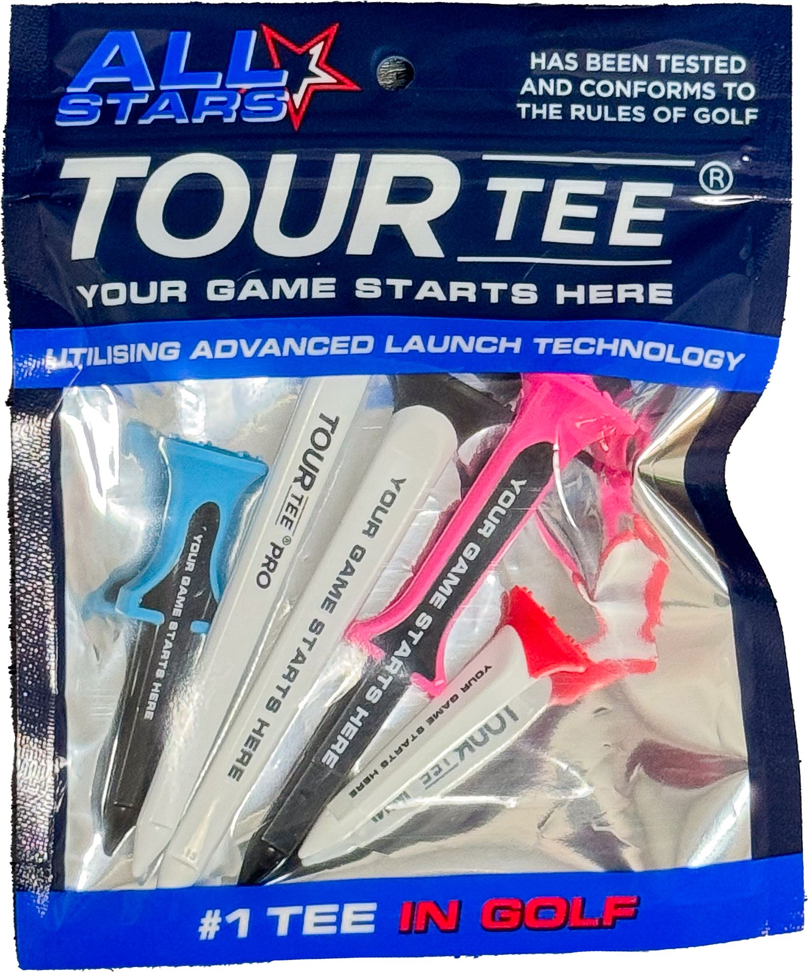 Tour Tee All Stars Combo Pack Golf Tees