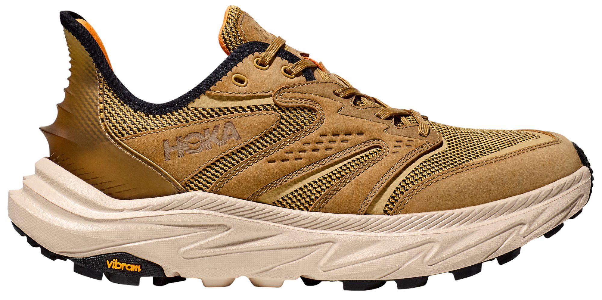 NEW Hoka One One Anacapa 2 Freedom Mens Sz 10.5 Hiking Shoes Sneakers Wheat Tan Hoka One One Men main image 2