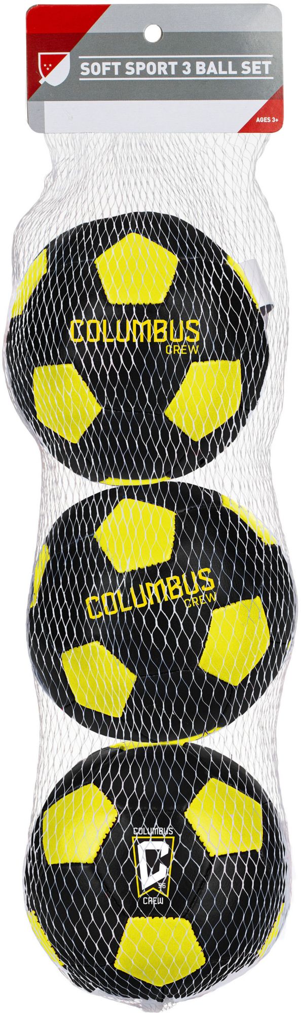 Franklin Columbus Crew Soft Soccer Ball 3-Pack | Dick's Sporting Goods