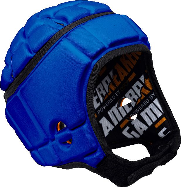 elite softshell football helmet F7 AiR YOUTH wicking comfort and clear vision ROCKSOLID RS2 Softshell Flag and