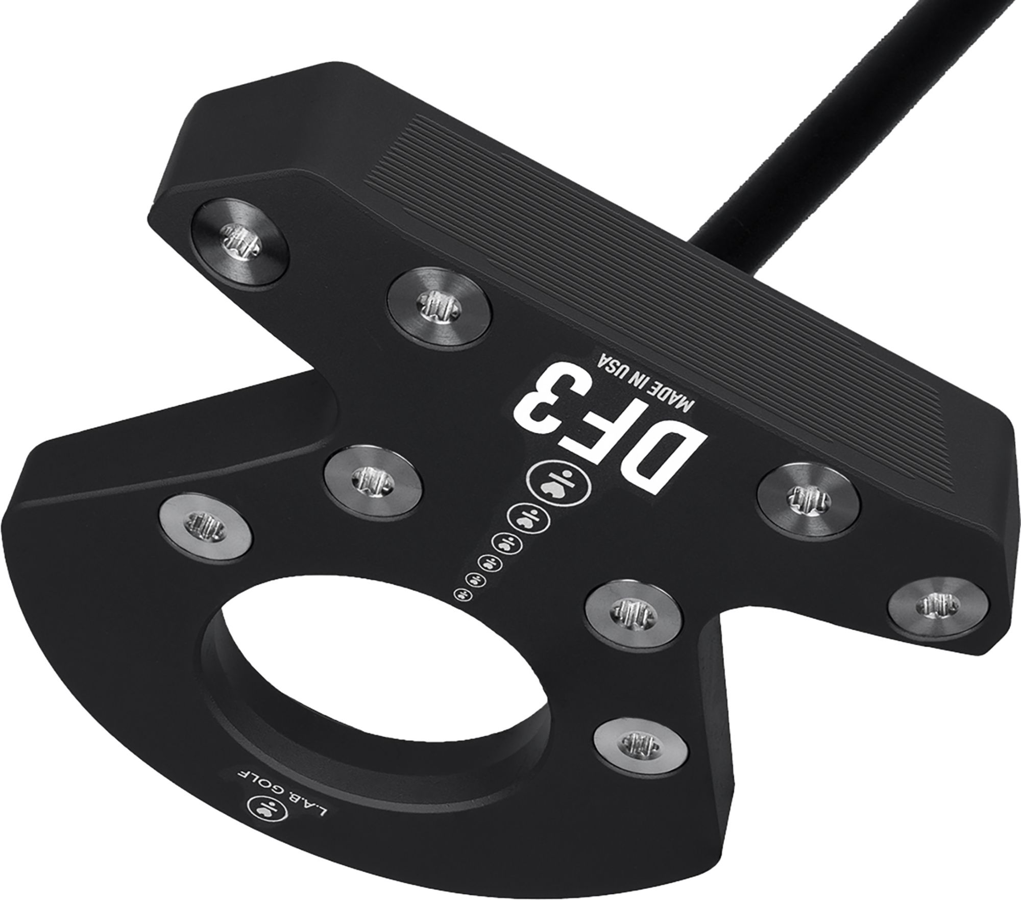LABGOLF DF3 ブラックパター 24GMSMDF3STCKXXXXPTR_Black_is