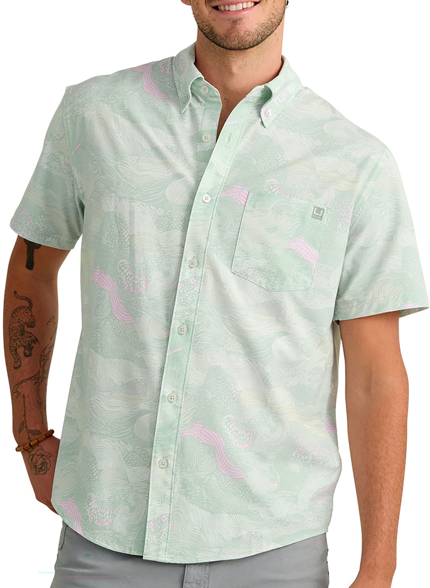 Next EASY IRON BUTTON DOWN - Camicia - seafoam green/verde