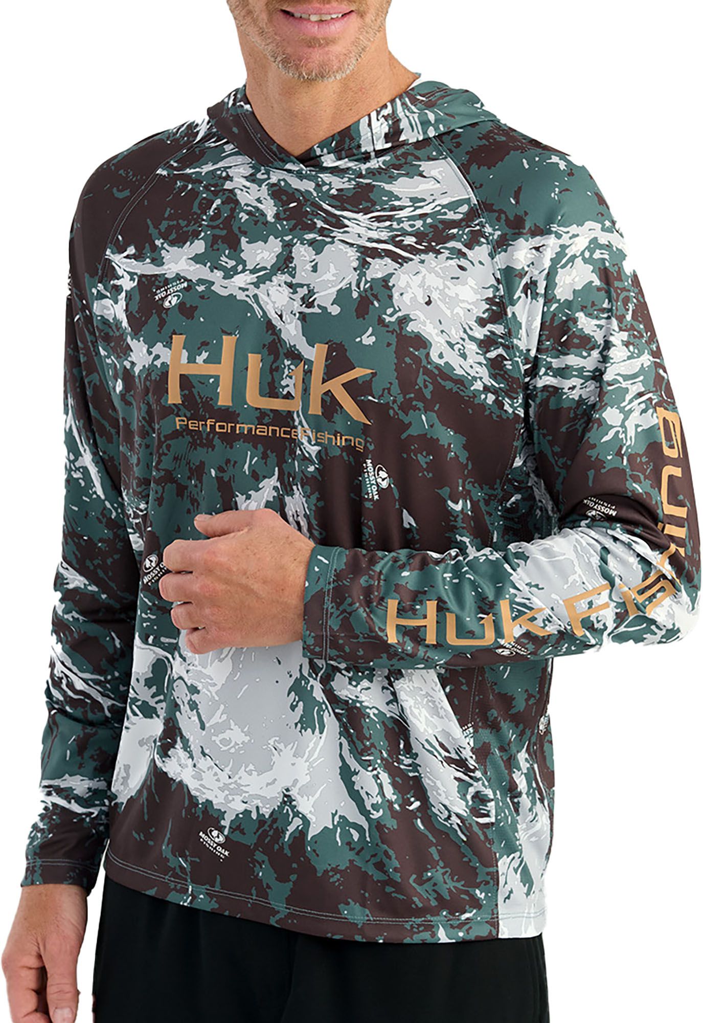 HUK Men's Mossy Oak Pursuit Hoodie | Dick's Sporting Goods