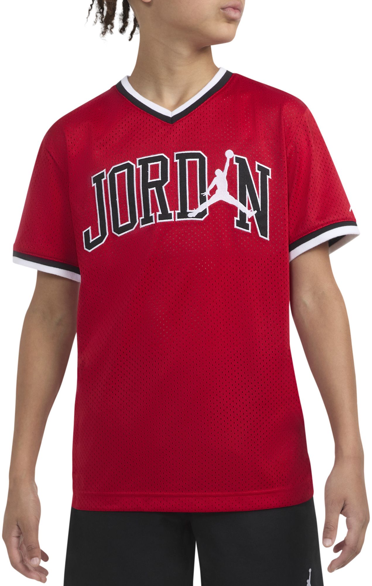 Nike Air Jordan 23 Boys Mesh Shooting T Shirt