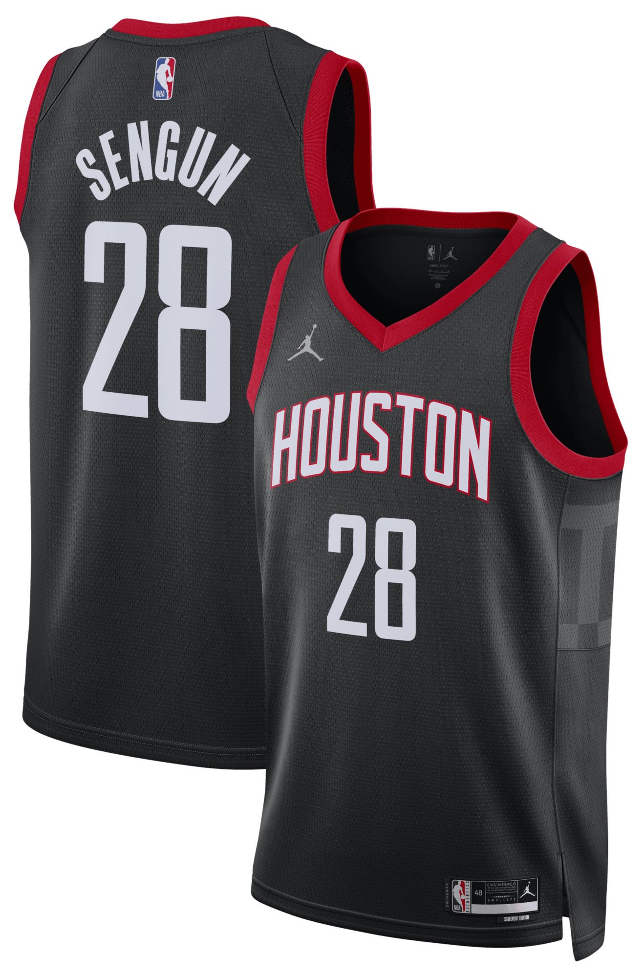 NBA アルペレン シェングン ジャージ JORDAN XL 24JDNMNBRCKTSBLKSHOU_is