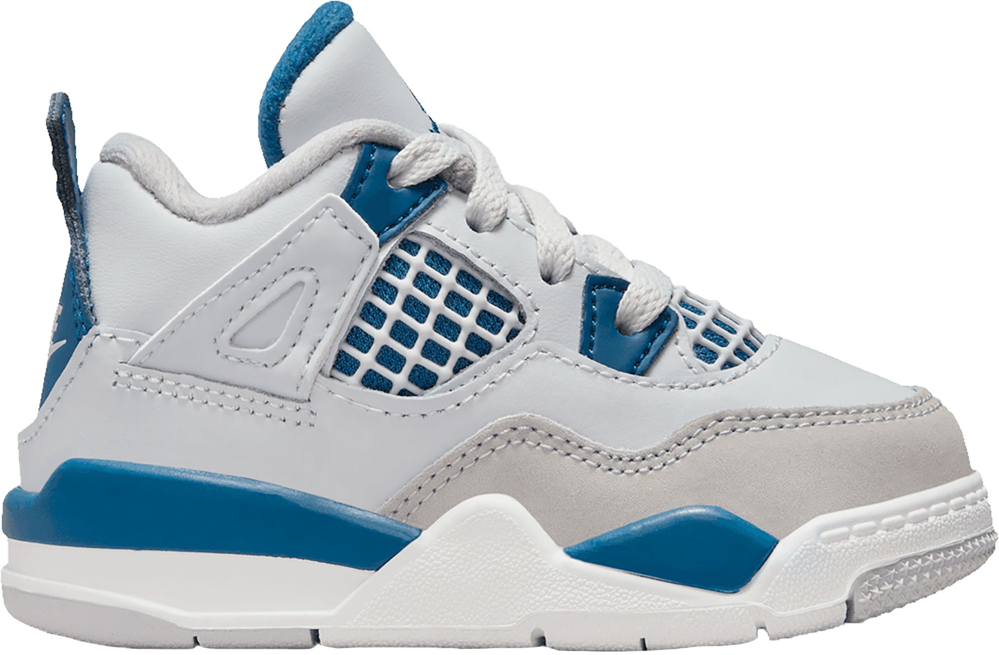 Jordan 4 Retro Toddler White Blue 6