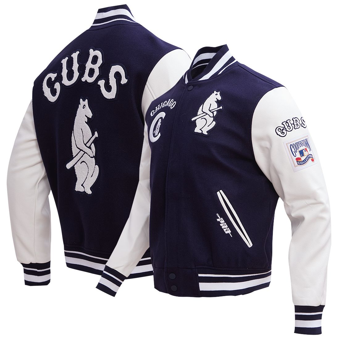 Pro Standard Men's Chicago Cubs Navy Retro Classic Jacket | Dick's
