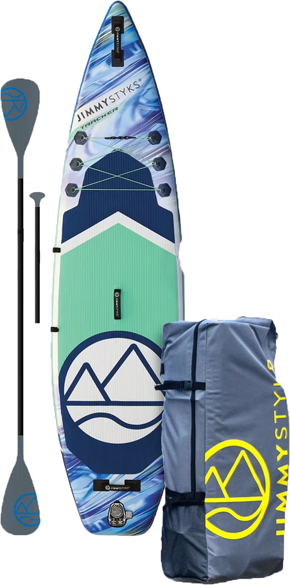 Jimmy Styks 11' Tracker Inflatable Stand-Up-Paddle Board with