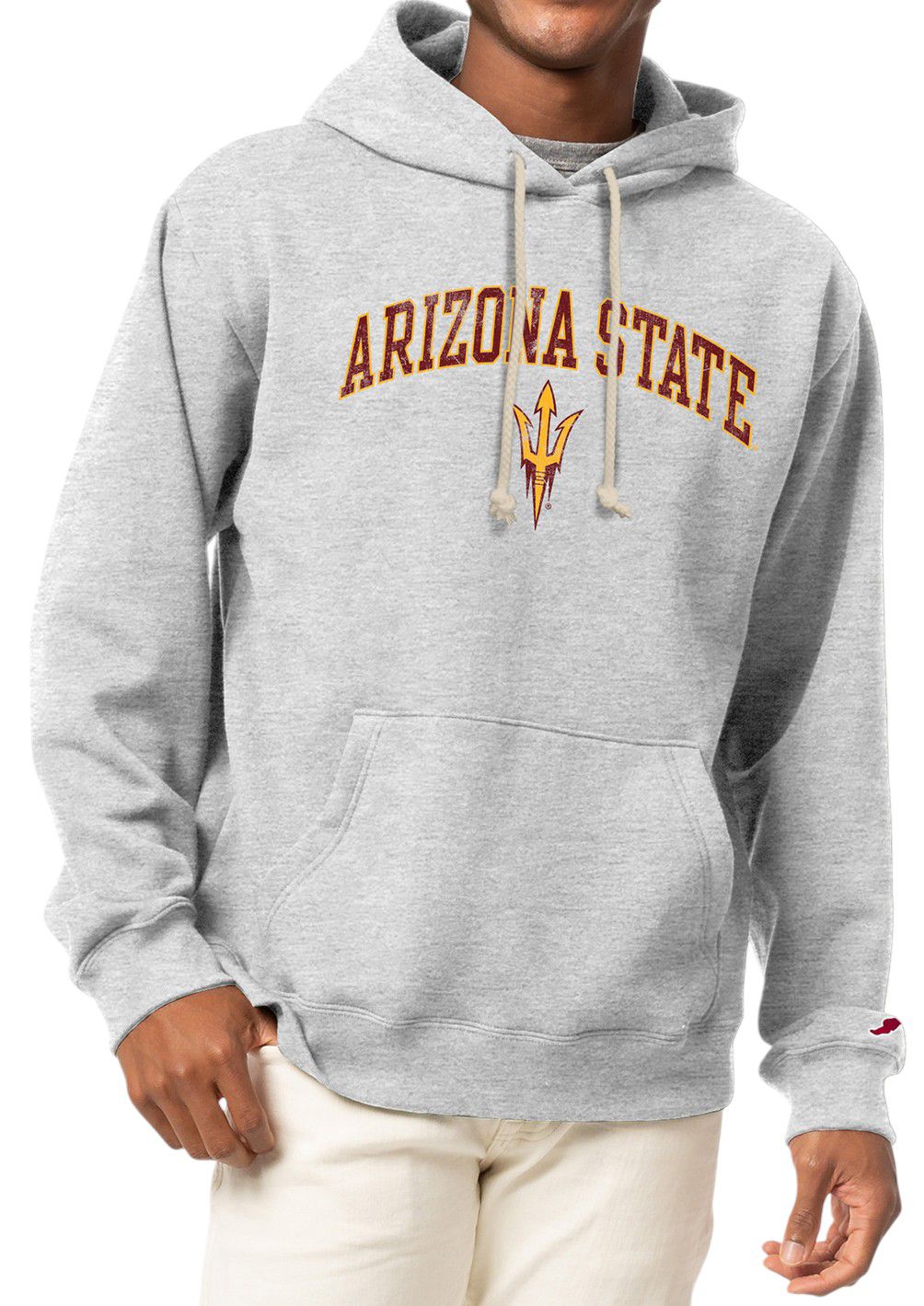 豪華天然ルースセット2651 League-Legacy Men's Arizona State Sun Devils Grey Essential 2.0