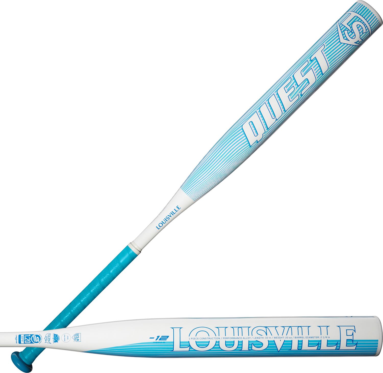 2022 Louisville Slugger Quest (-12) Bate de Lanzamiento rápido