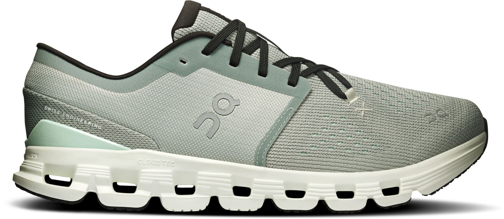 On Running Men\'s Grey Athletic Cloud-Style Running Shoes M 11.5 On Running Cloud 5 Glacier Grey White Men main image 4
