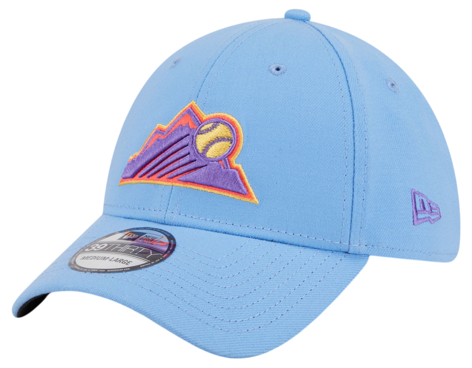 New Era Adult Colorado Rockies City Connect 39Thirty Stretch Fit