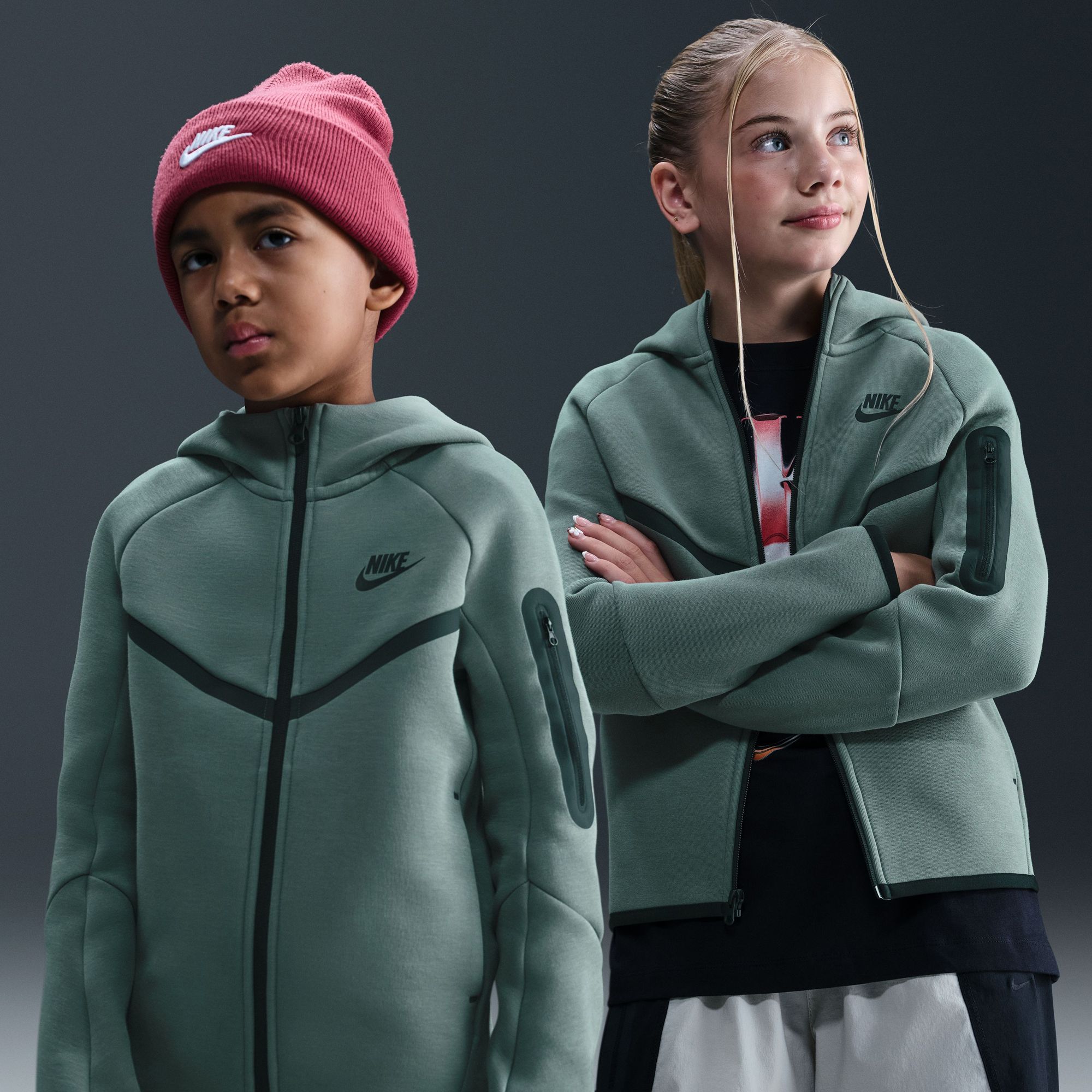 Nike Boys' Tech Fleece Full-Zip Sweatshirt | Dick's Sporting Goods