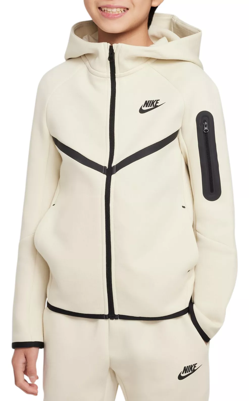 Nike Boys' Tech Fleece Full-Zip Sweatshirt