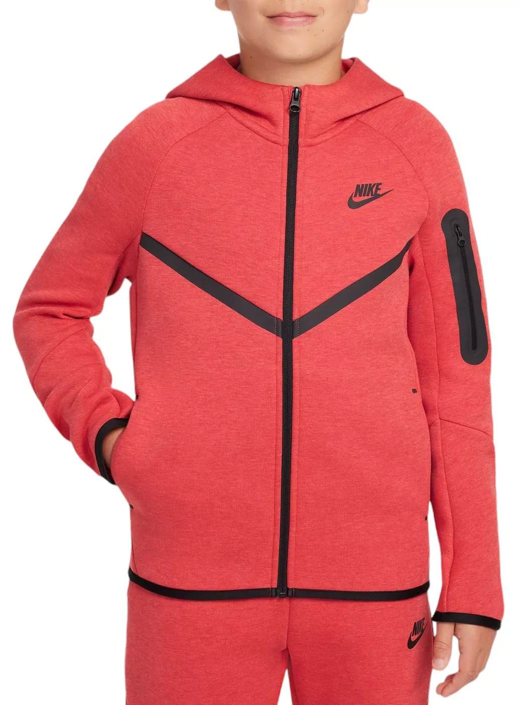 Nike Boys' Tech Fleece Full-Zip Sweatshirt
