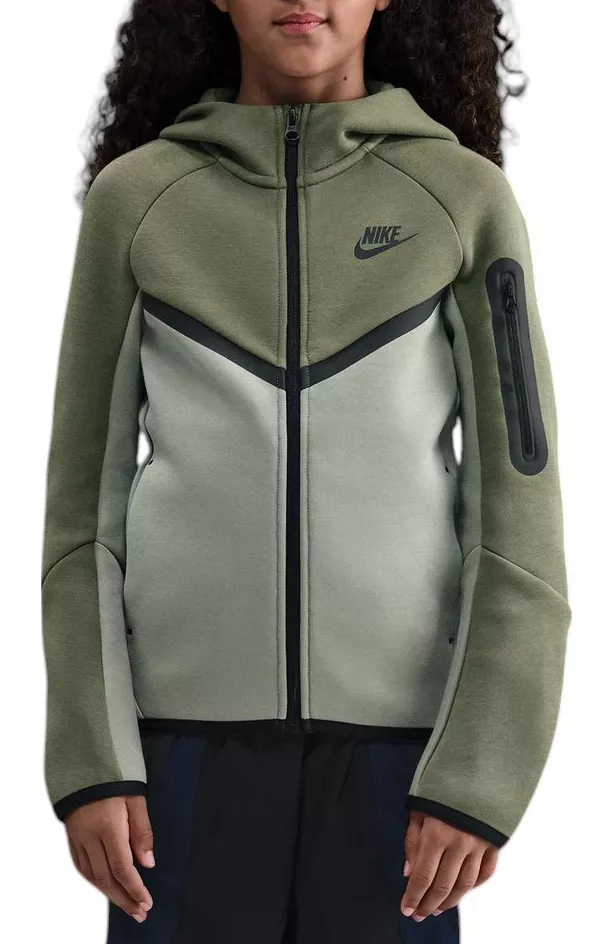 Nike Boys' Tech Fleece Full-Zip Sweatshirt