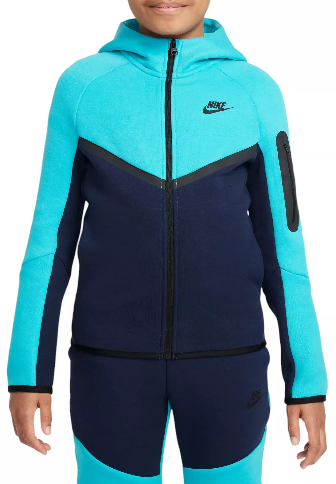 Nike Boys' Tech Fleece Full-Zip Sweatshirt
