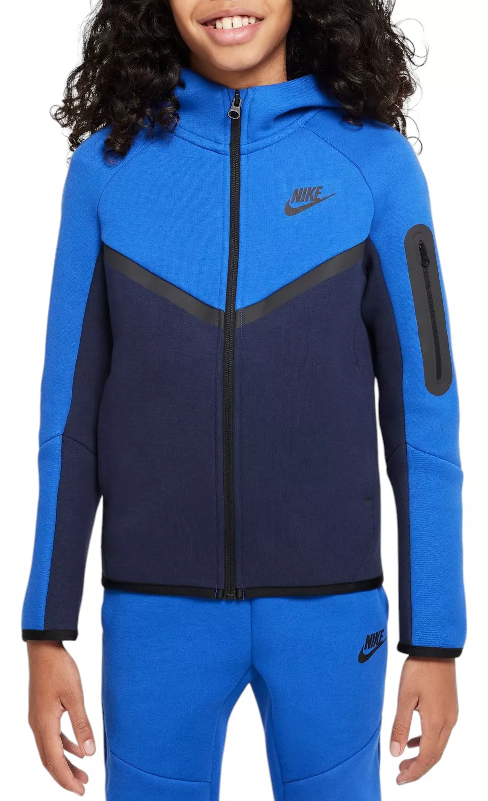 Nike Boys' Tech Fleece Full-Zip Sweatshirt