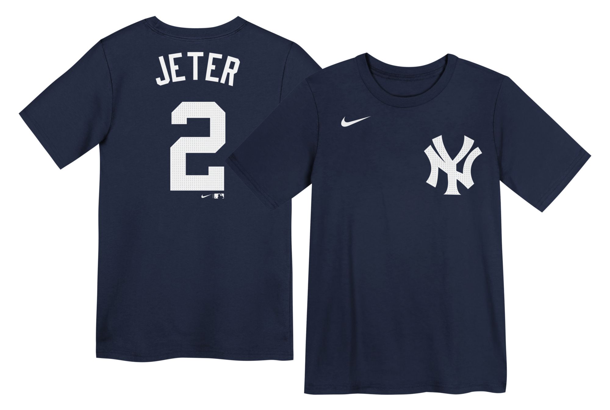 ニューヨーク・ヤンキース JETER 2 ユニフォーム Nike Little Kids New York Yankees Derek Jeter #2 Navy T-Shirt