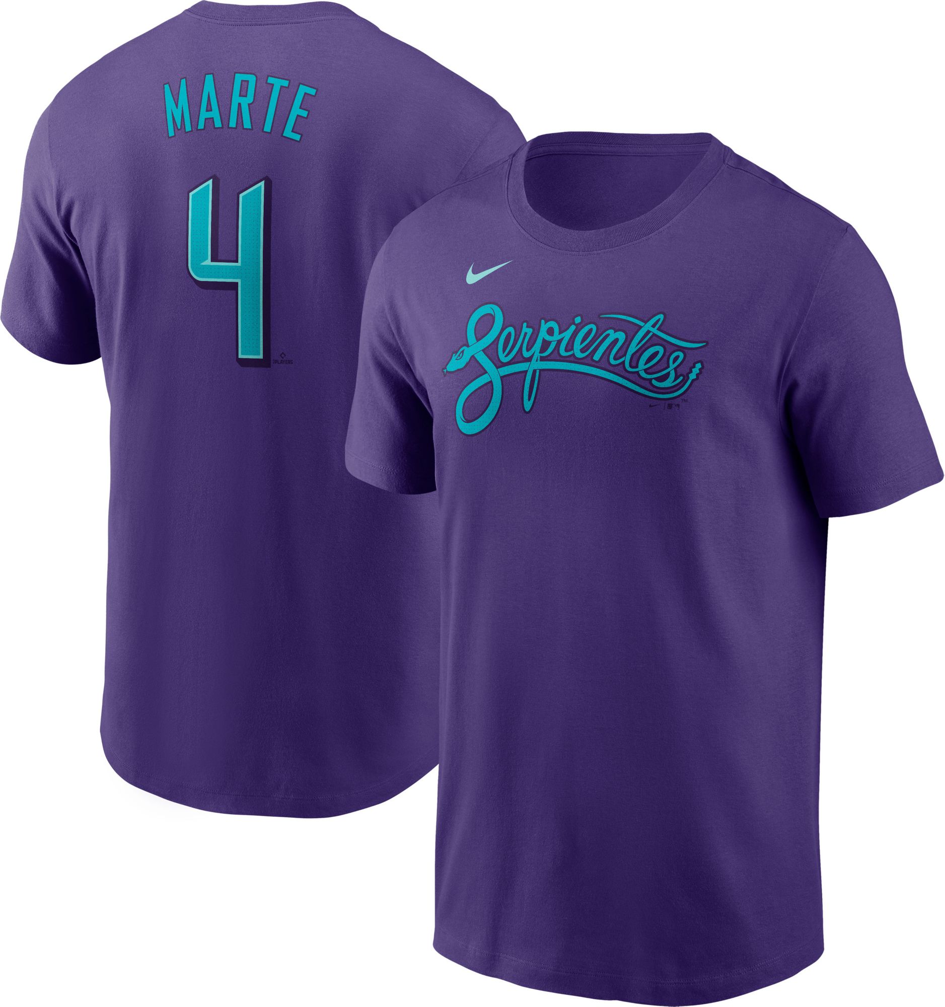 Nike Men's Arizona Diamondbacks Ketel Marte #4 City Connect Purple