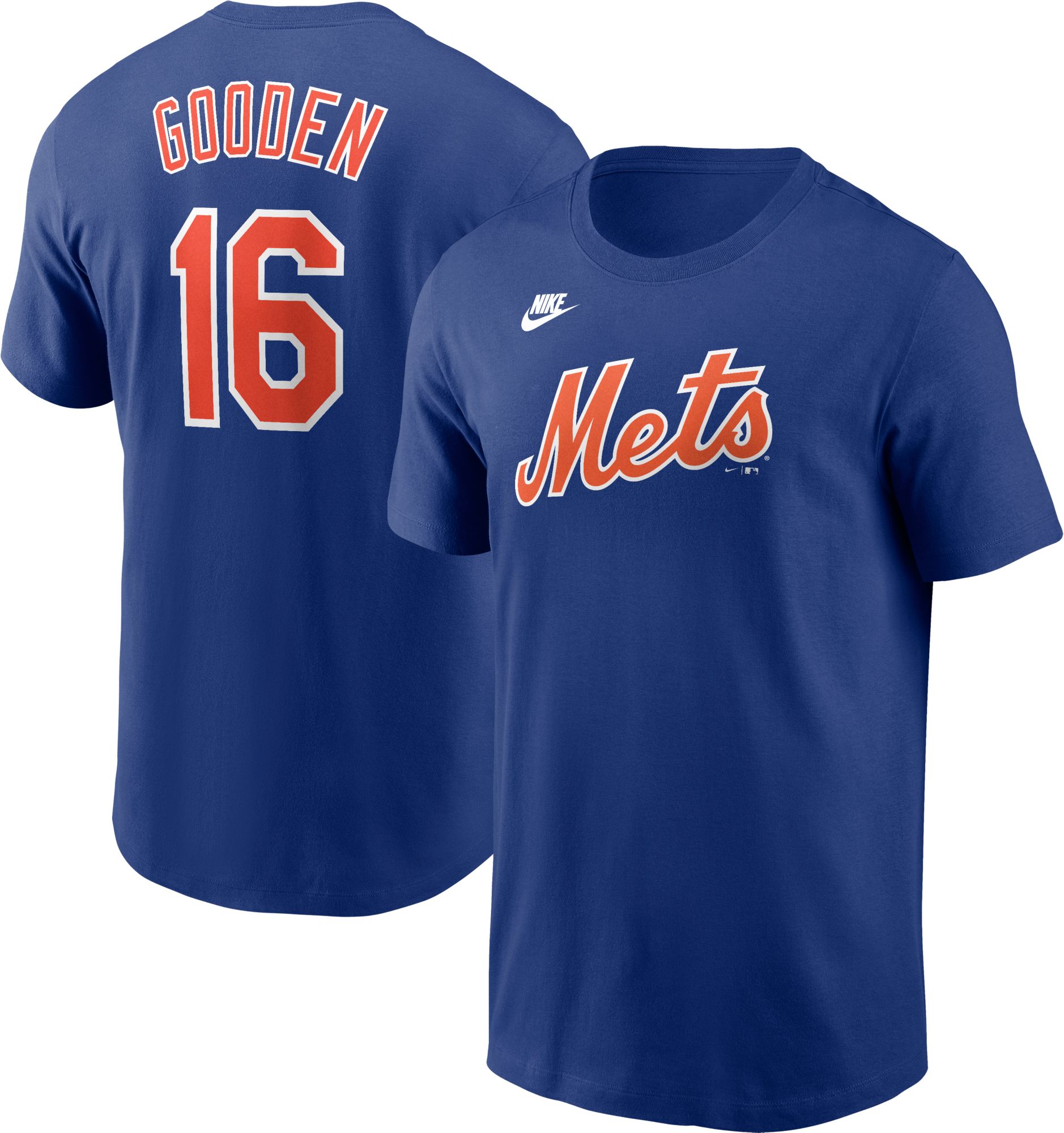 グッデン　ニューヨークメッツ#16 Tシャツ　メジャーリーグ Nike Men's Replica New York Mets Dwight Gooden #16 Blue