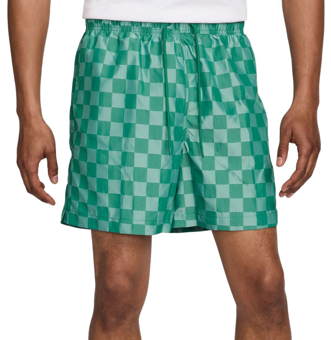 Nike Men s Club Flow Check Nylon Shorts