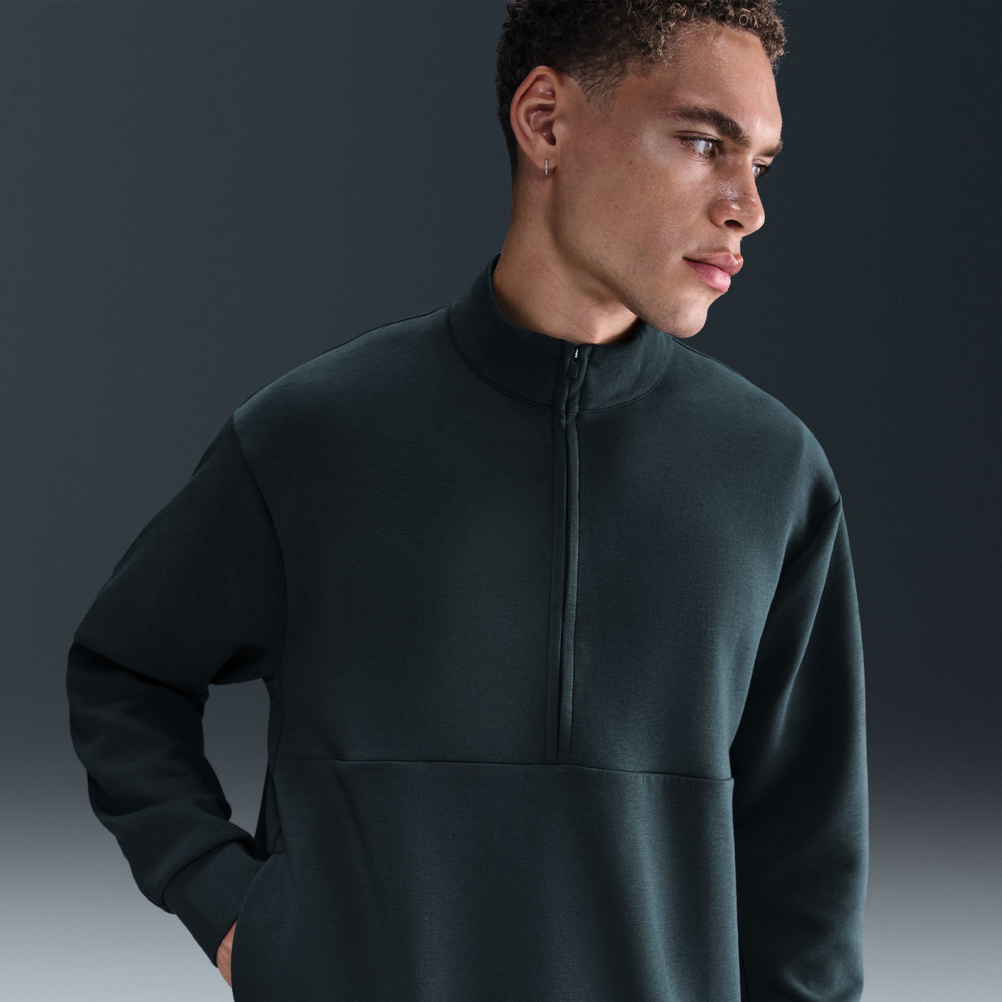 Nike Men's 24.7 ImpossiblySoft Dri-FIT 1/2 Zip Sweatshirt | Dick's
