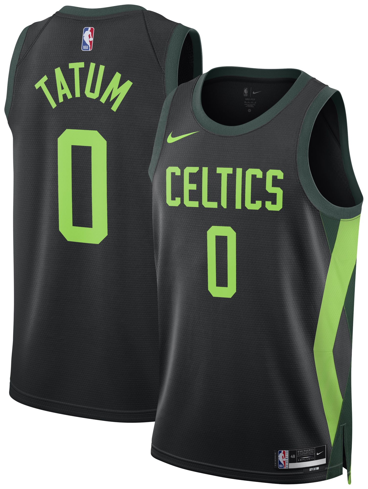 Nike Adult 2024-25 City Edition Boston Celtics Jayson Tatum #0